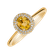 Prsteň so zafírom a diamantmi Princess2