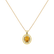 Náhrdelník s diamantmi a zafírom yellow Princess2