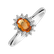 Prsteň s diamantmi a zafírom Princess2