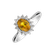 Prsteň so zafírom a diamantmi Princess Sparkle2