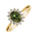 Prsteň s diamantmi a zafírom Princess2