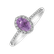 Prsteň s diamantmi a zafírom Princess2