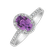 Prsteň s diamantmi a zafírom Princess2