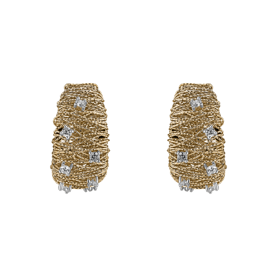 Náušnice s diamantmi Tarynne