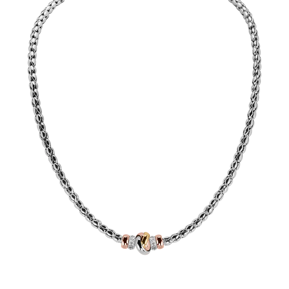 Náhrdelník s diamantmi Connie