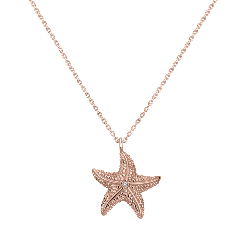 Náhrdelník s diamantom Sea Treasure