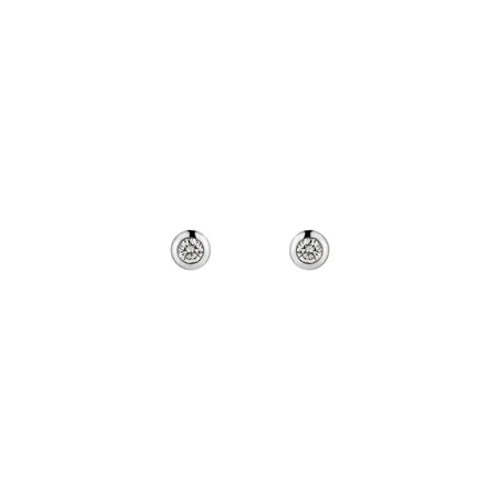 Náušnice s diamantom Sparkling Dots