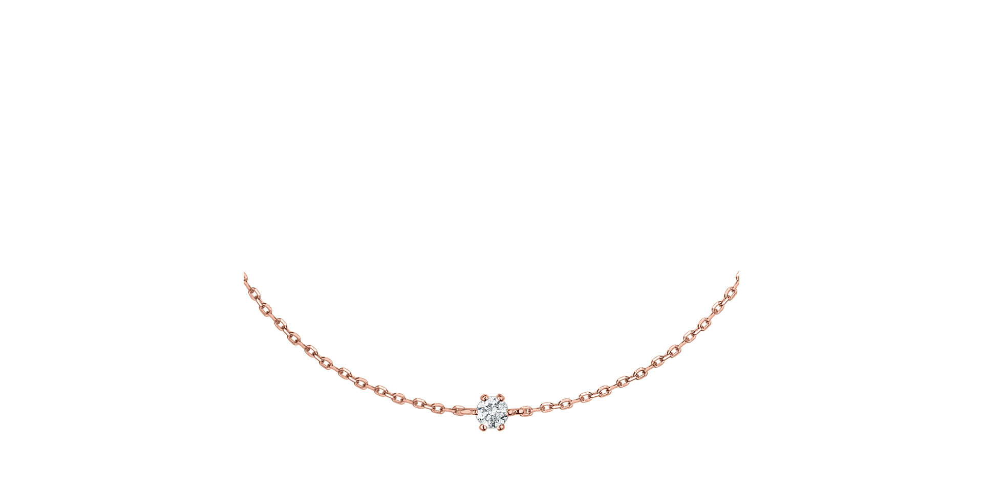 Náramok s diamantom Essential Shine