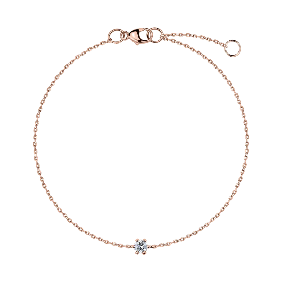 Náramok s diamantom Essential Shine