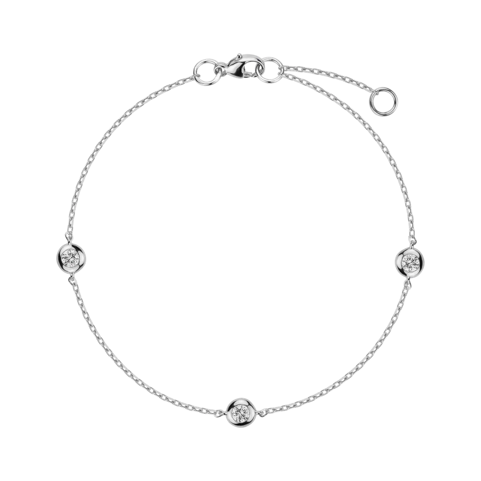 Náramok s diamantmi Sparkling Dots