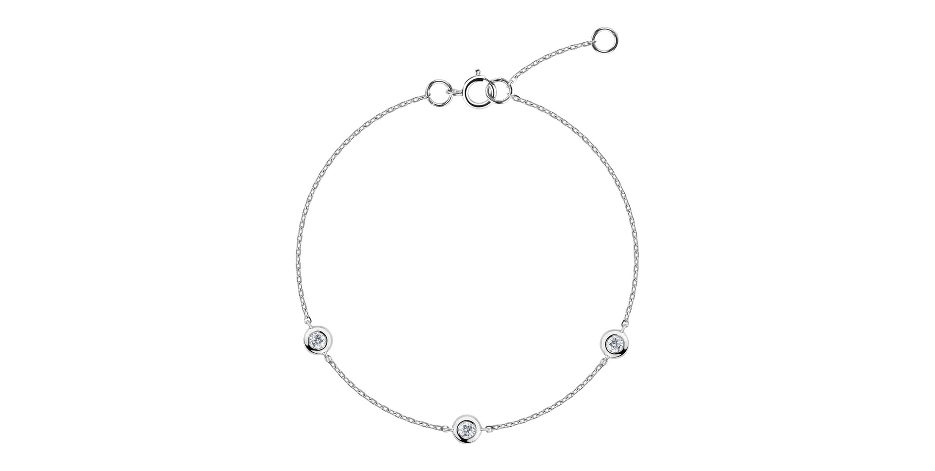 Náramok s diamantmi Sparkling Dots