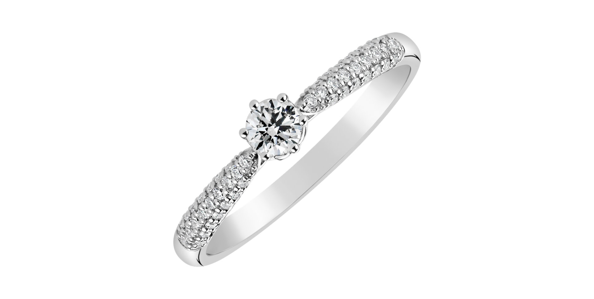 Prsteň s diamantmi Forever Together