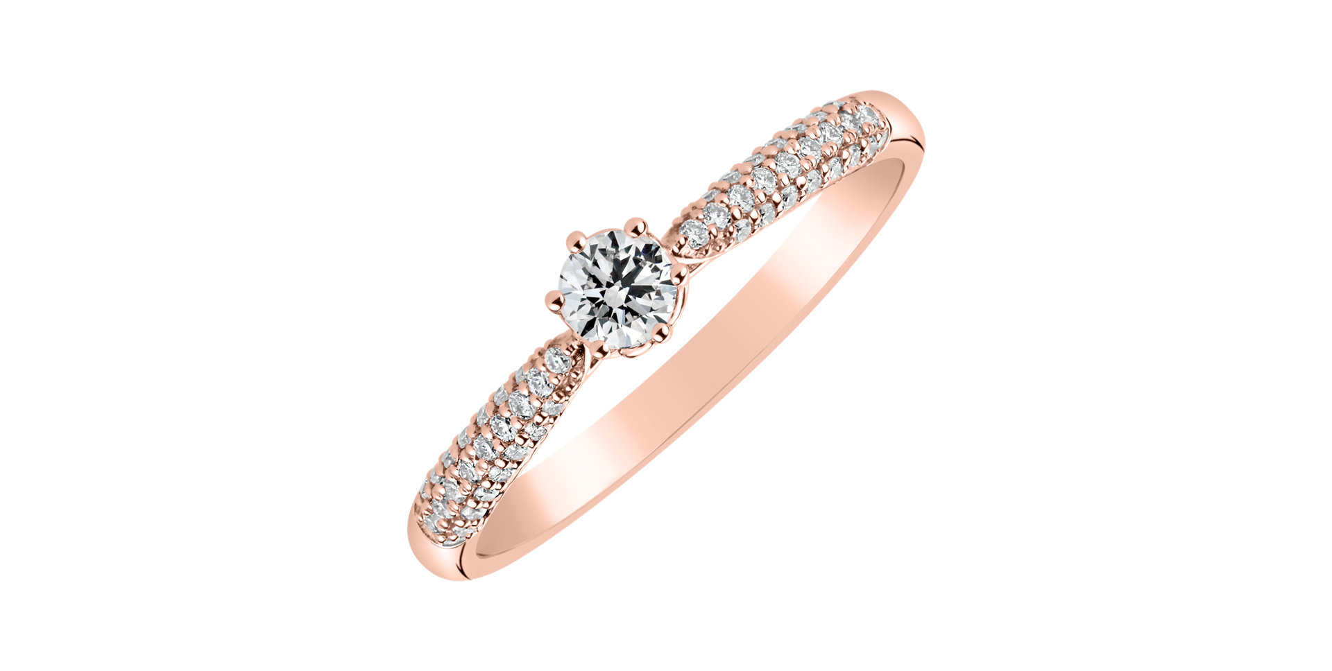 Prsteň s diamantmi Forever Together