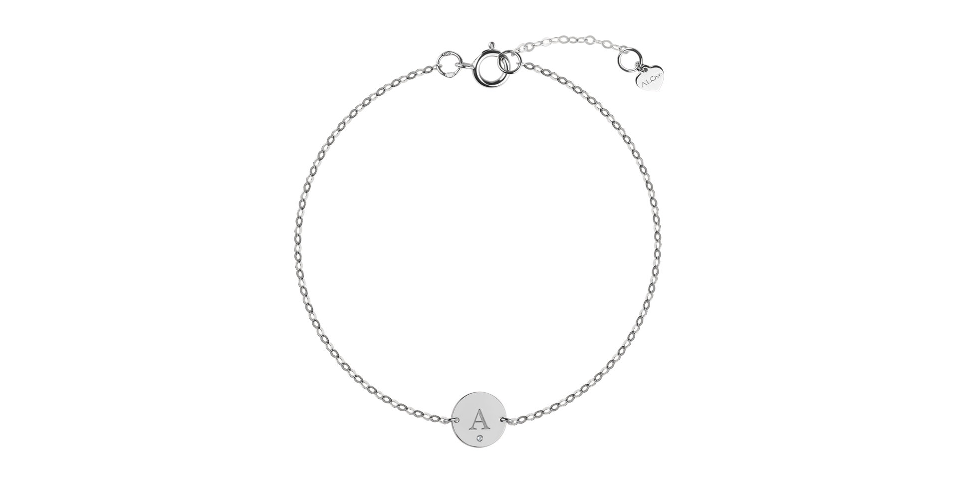 Náramok s diamantom Little Coins A