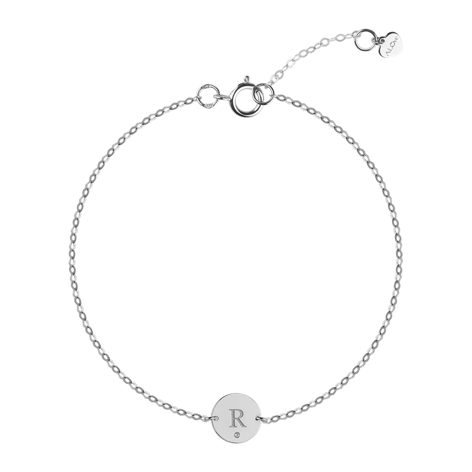Náramok s diamantom Little Coins R