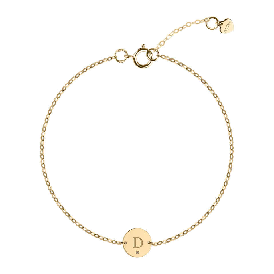 Náramok s diamantom Little Coins D