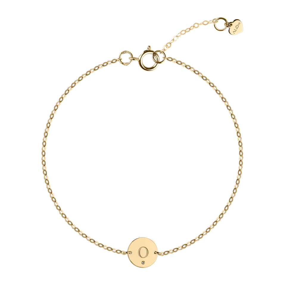 Náramok s diamantom Little Coins O