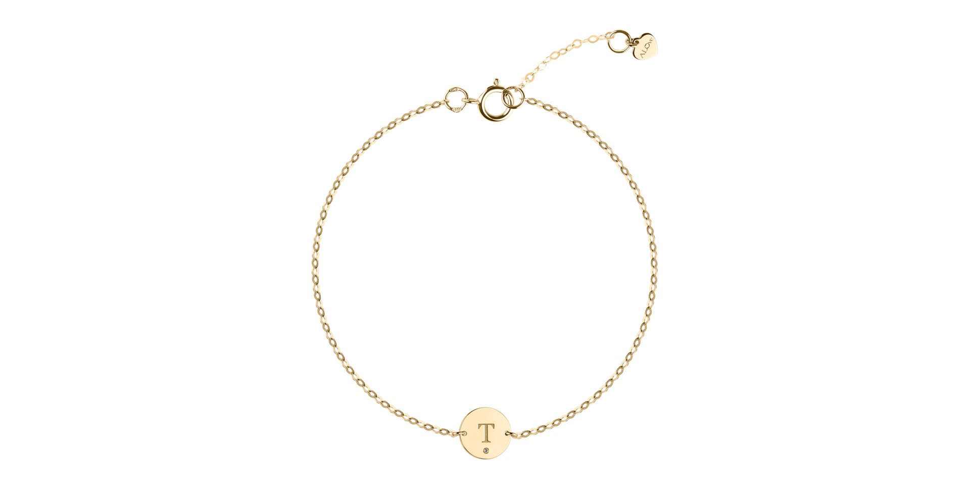 Náramok s diamantom Little Coins T
