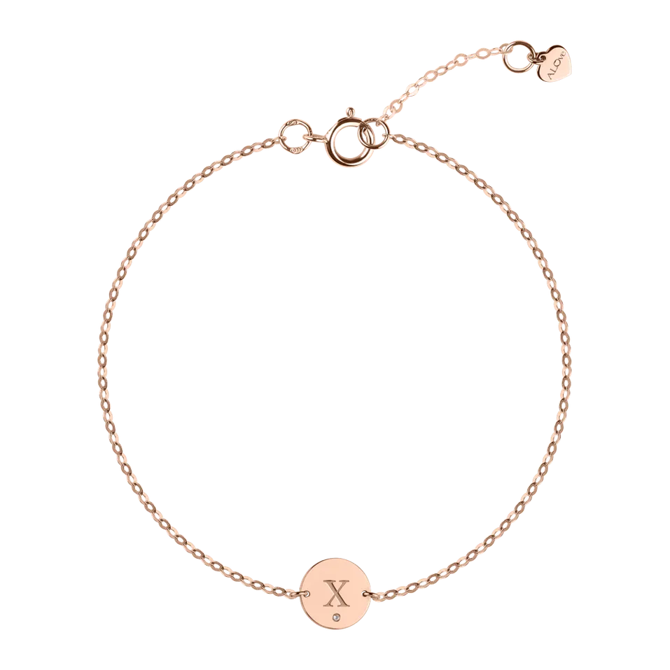 Náramok s diamantom Little Coins X