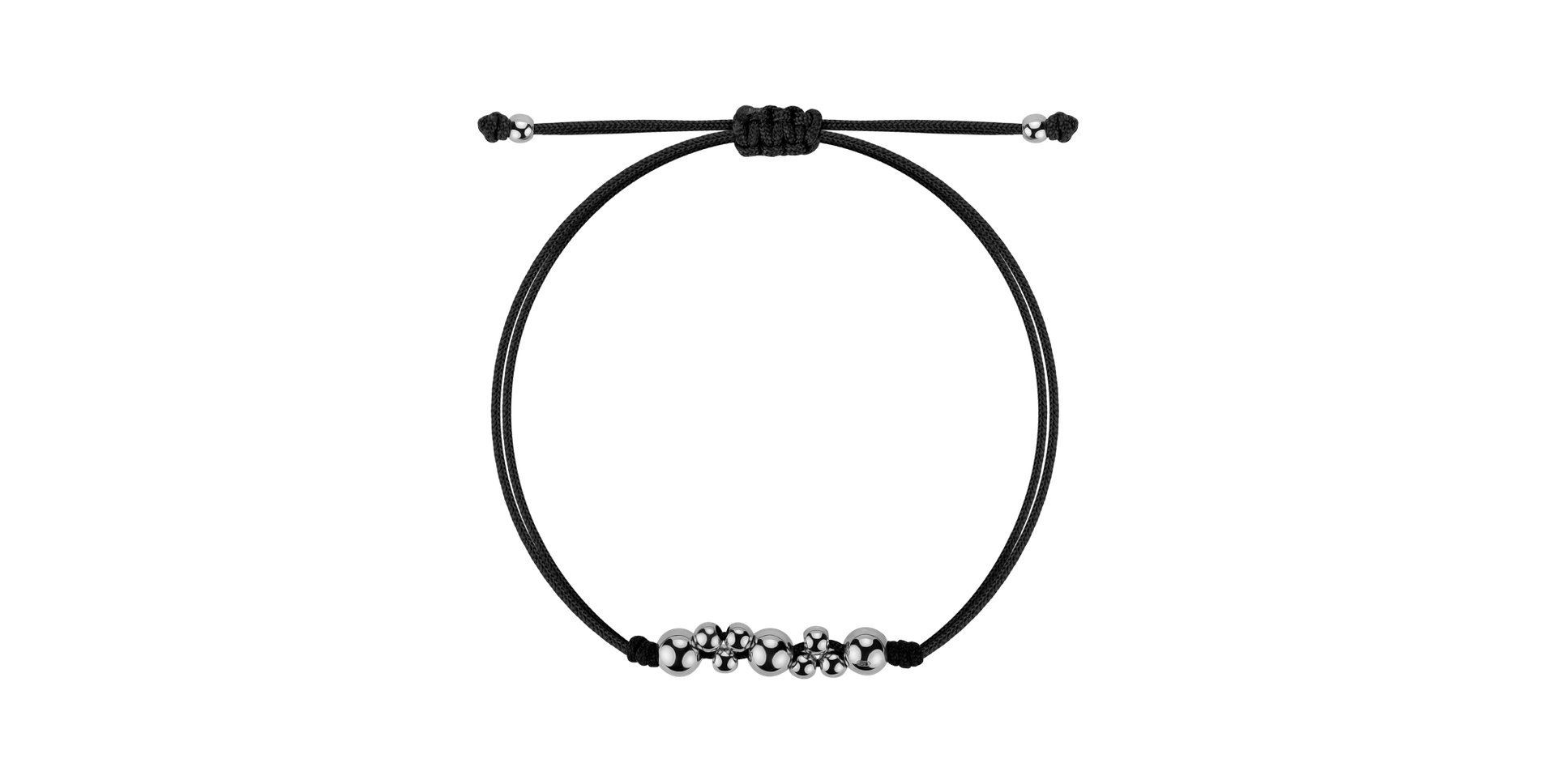 Dámsky náramok so šnúrkou Bubble Shamballa