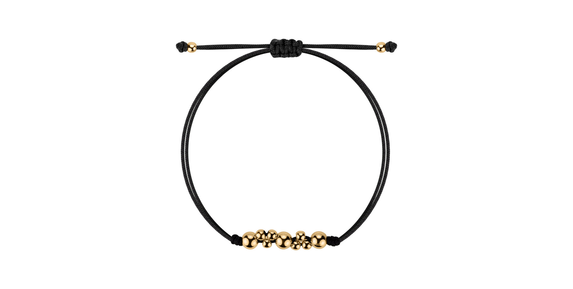 Náramok so šnúrkou Bubble Shamballa