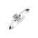 Prsteň s diamantom Simple Allure2