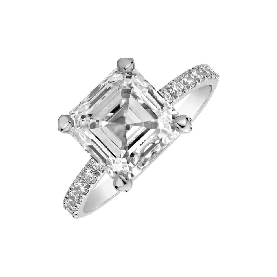 Prsteň s diamantmi Realm Lord