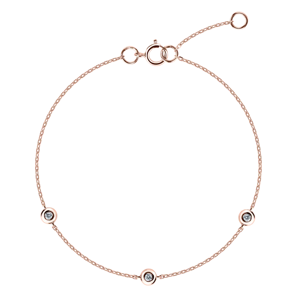 Náramok s diamantmi Sparkling Dots
