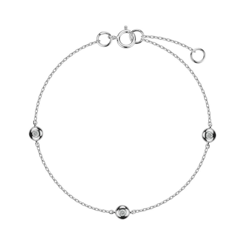 Náramok s diamantmi Sparkling Dots