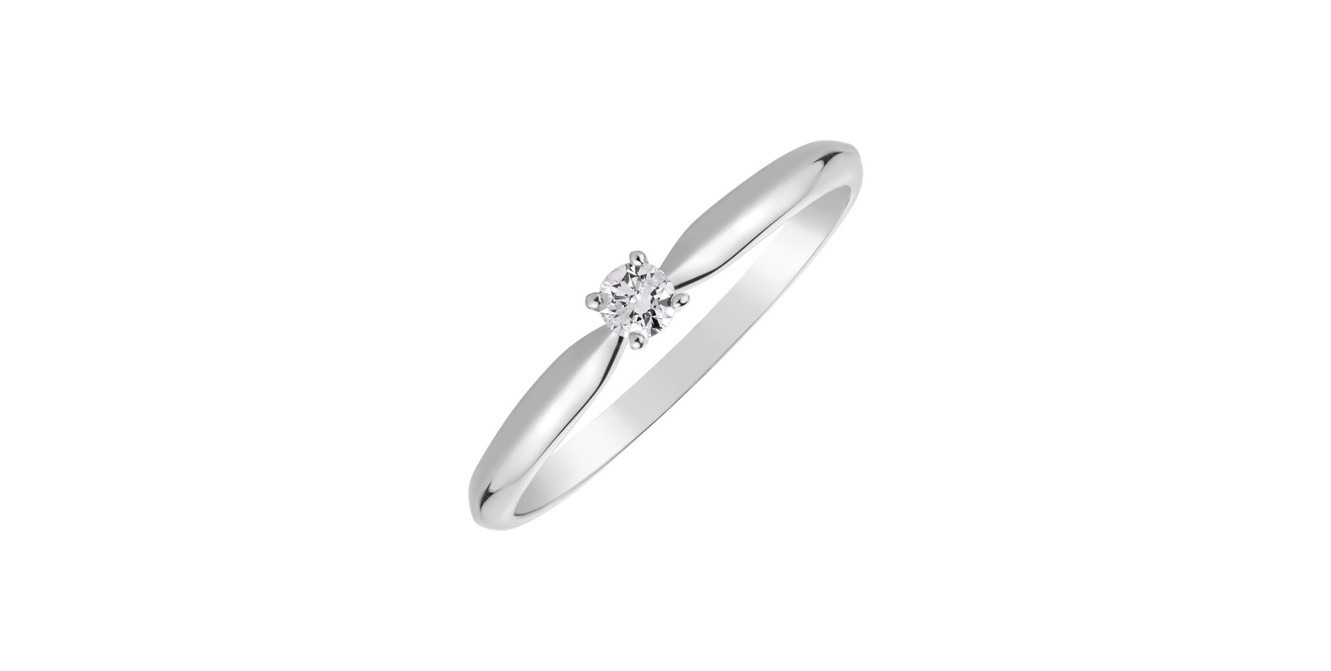 Prsteň s diamantom One Love