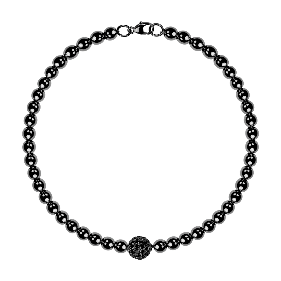 Náramok s čiernymi diamantmi Dazzling Allure
