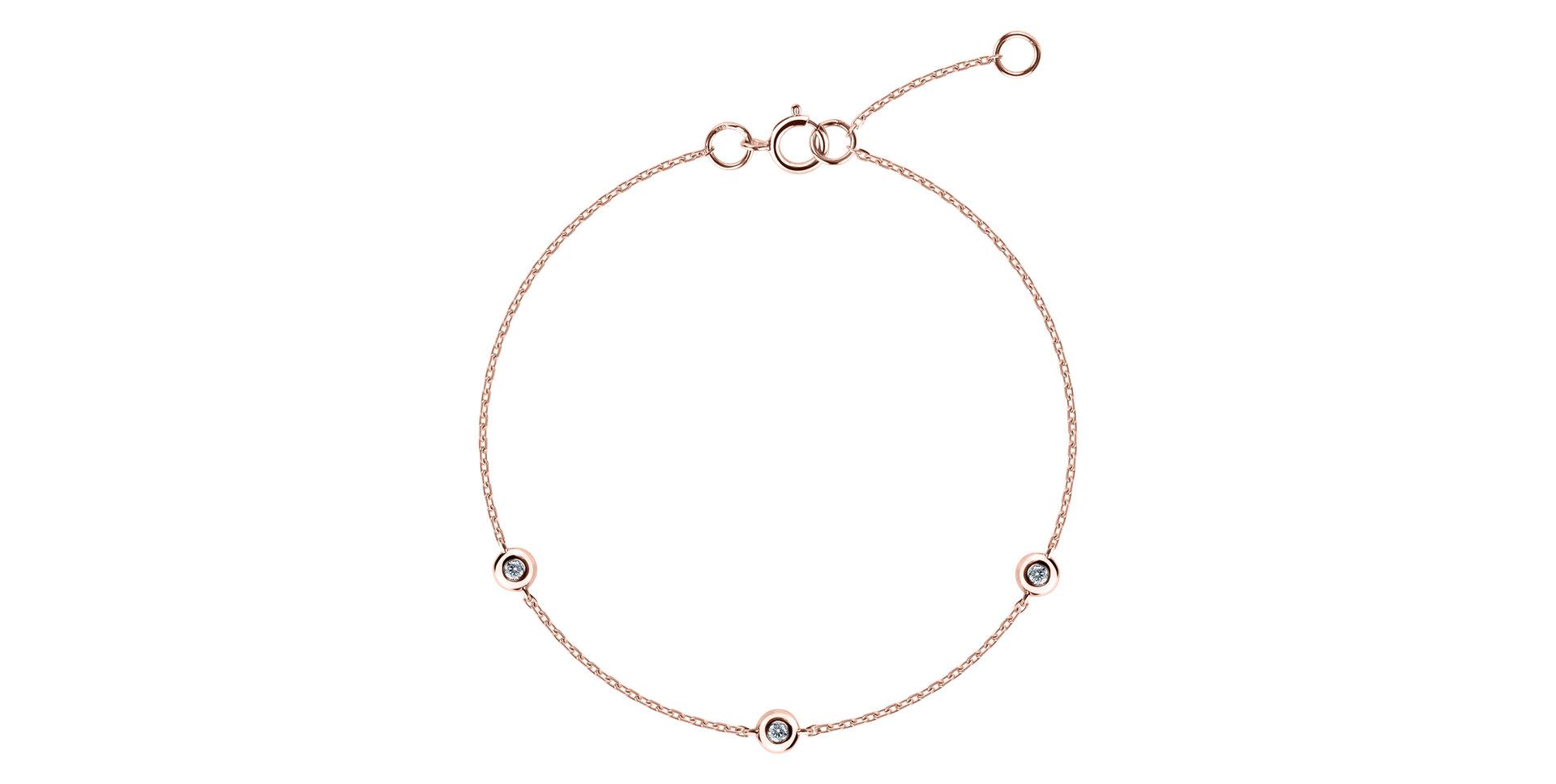 Náramok s diamantmi Sparkling Dots