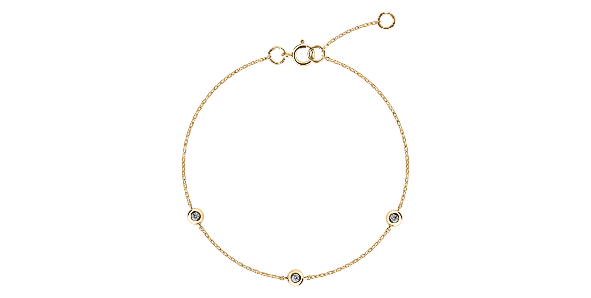 Náramok s diamantmi Sparkling Dots