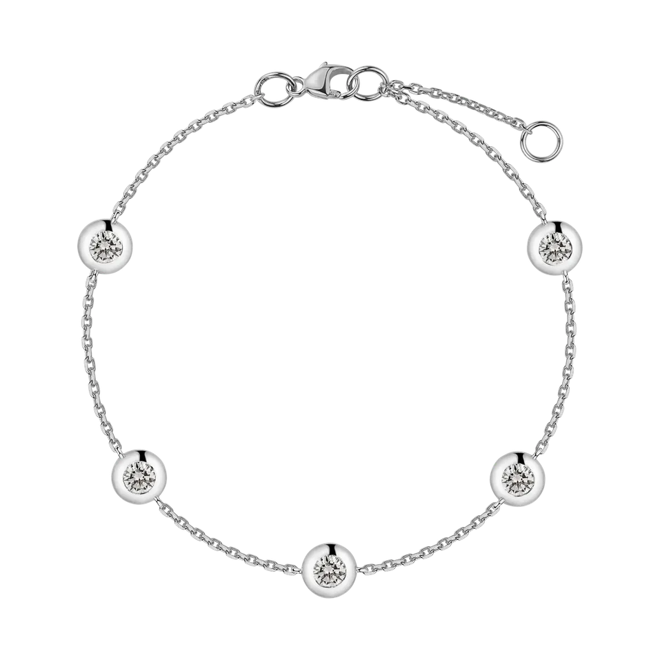 Náramok s diamantmi Sparkling Dot