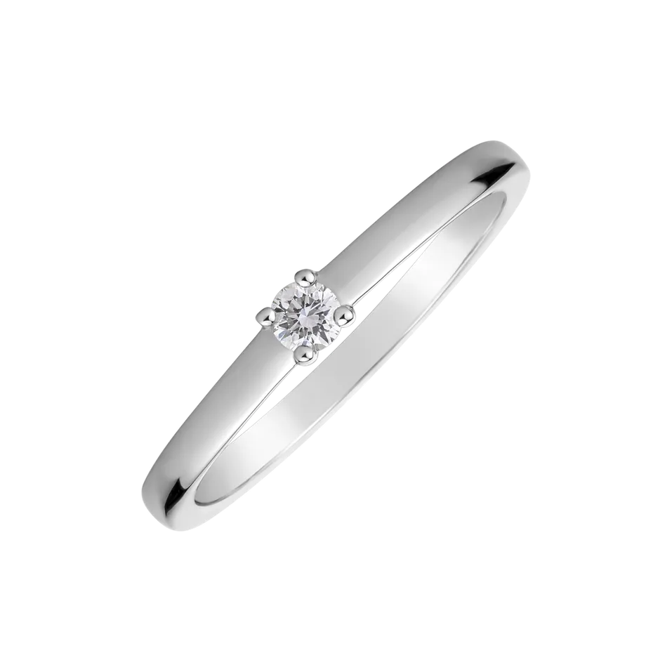 Prsteň s diamantom Spark of Love