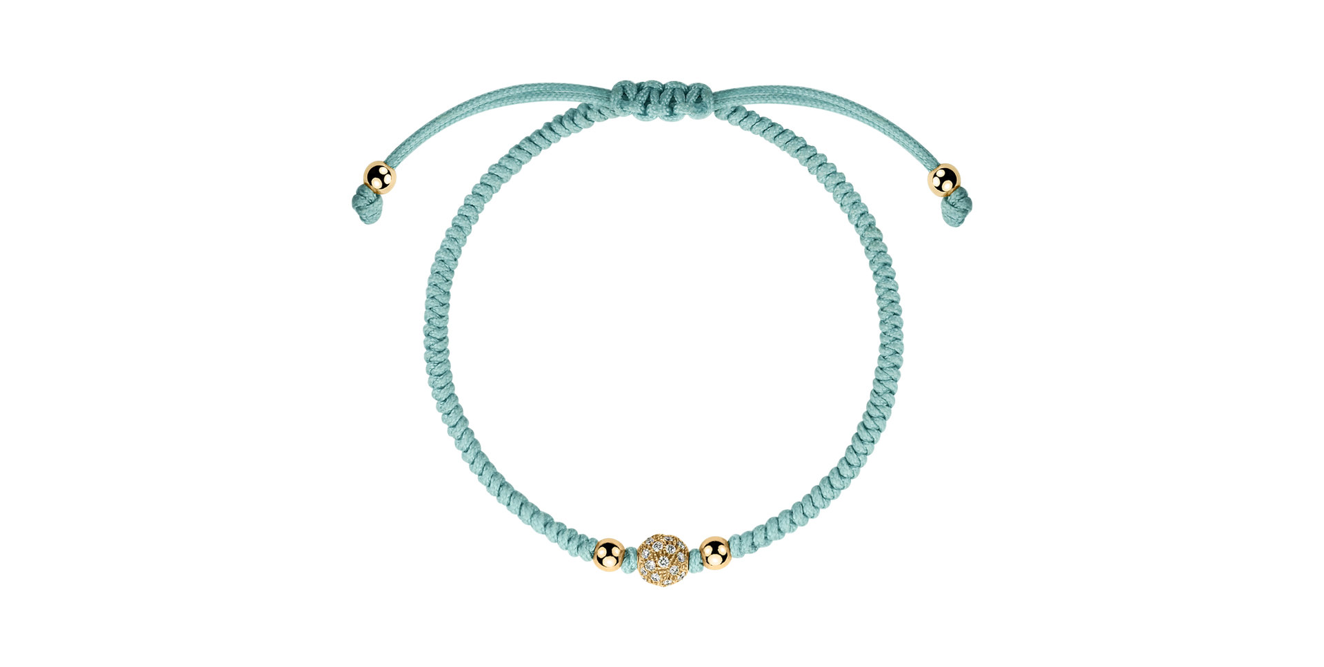 Náramok s diamantmi Shamballa