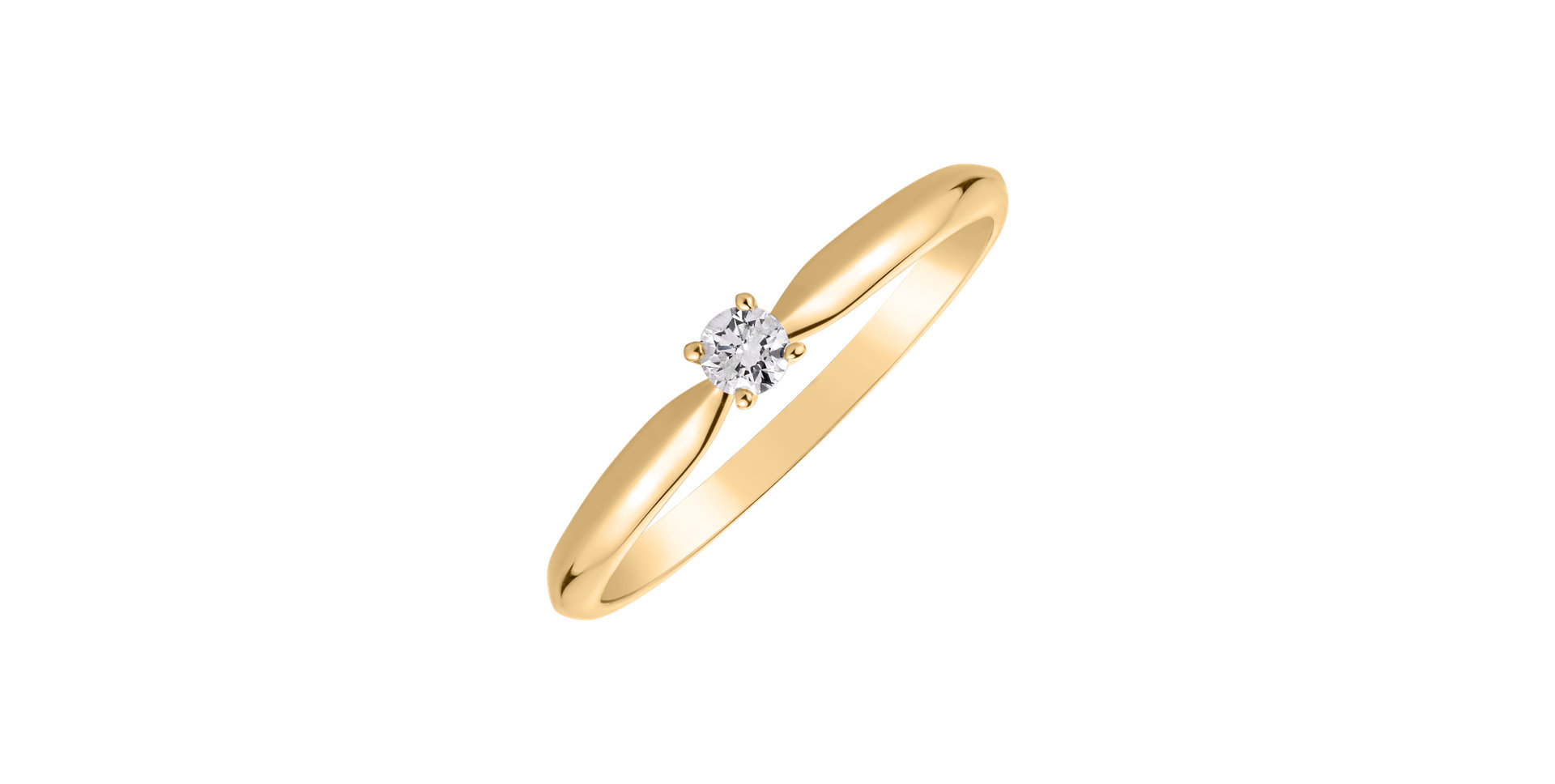 Prsteň s diamantom One Love