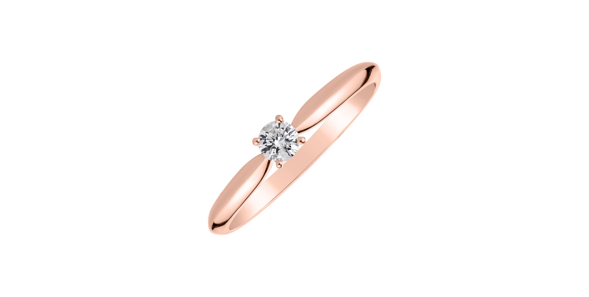 Prsteň s diamantom One Love