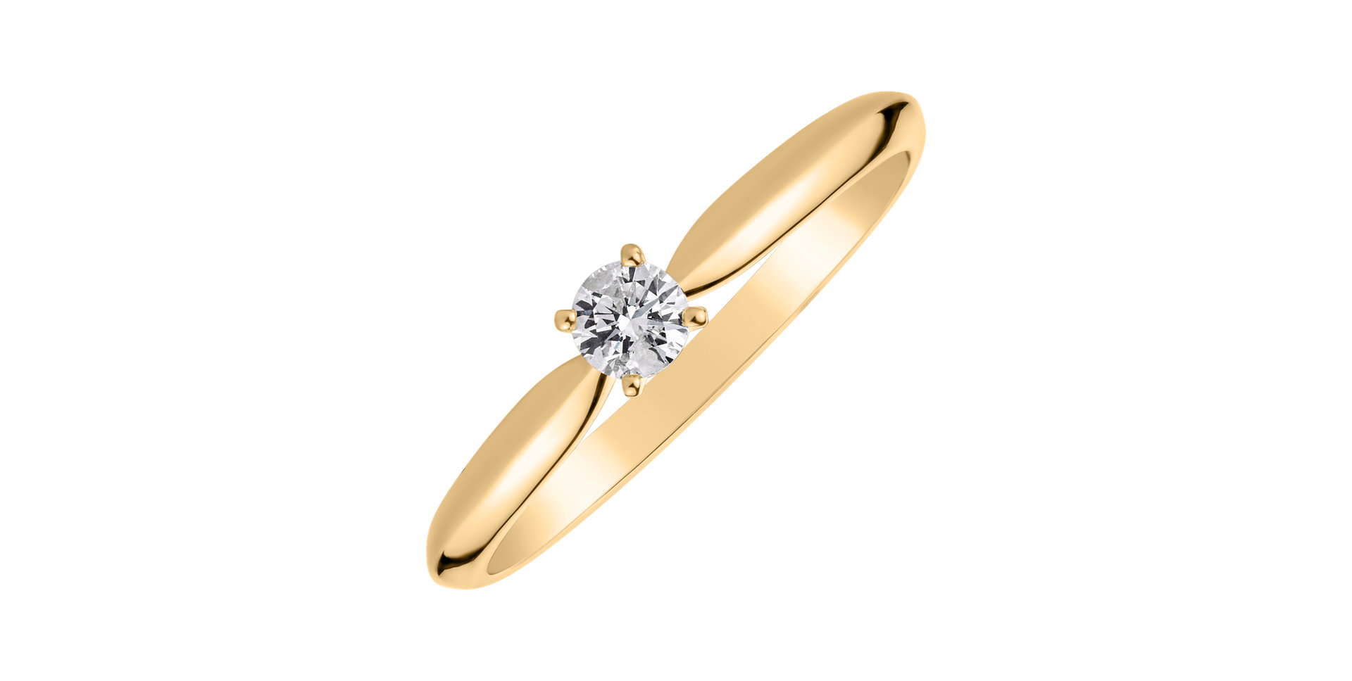 Prsteň s diamantom One Love