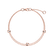 Náramok s diamantmi Triple Dots2