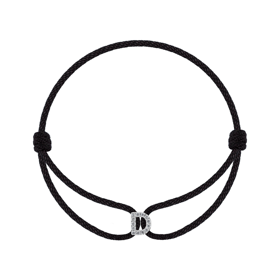 Náramok s diamantmi Miracle Alphabet