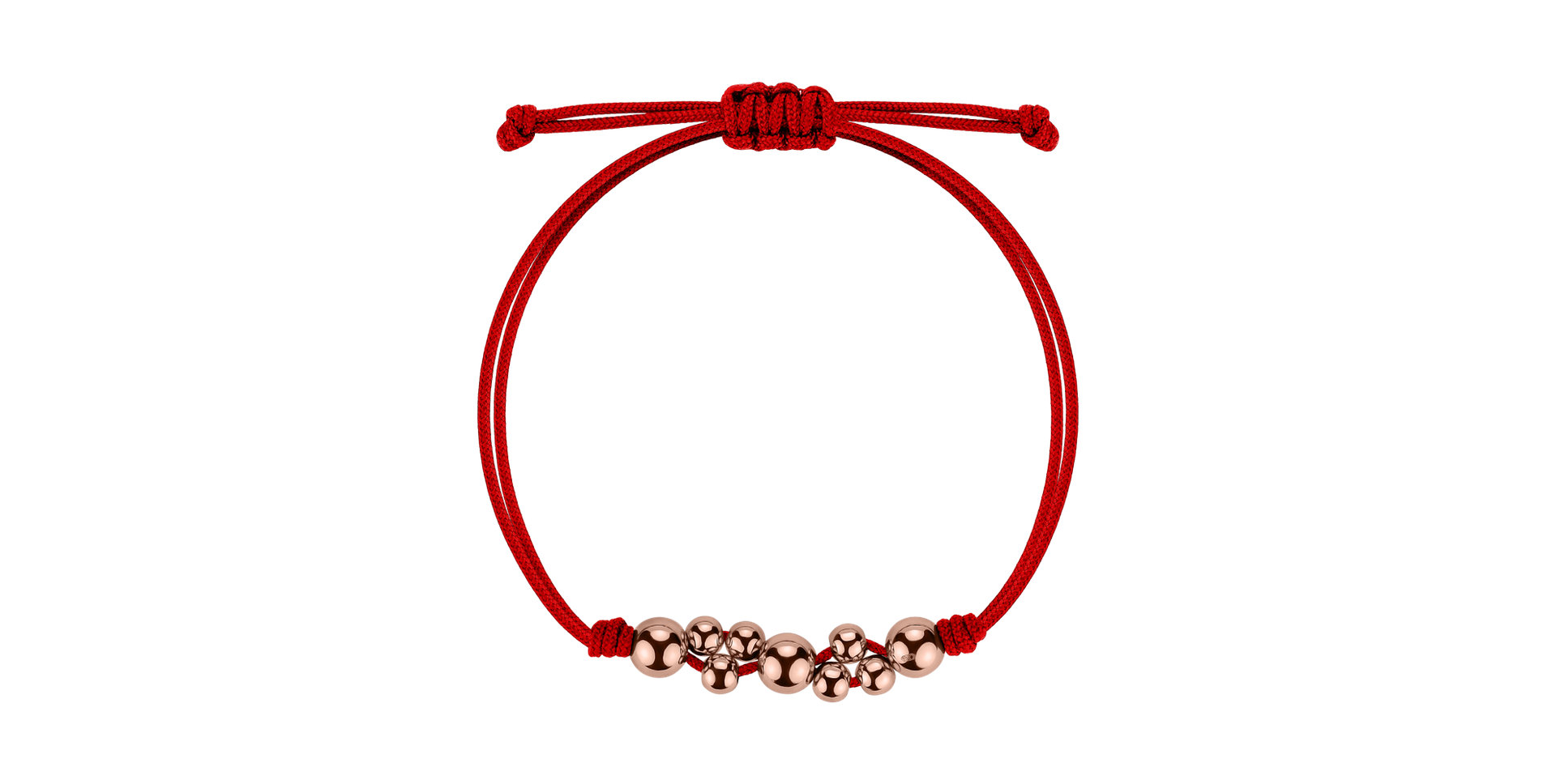 Dámsky náramok so šnúrkou Bubble Shamballa