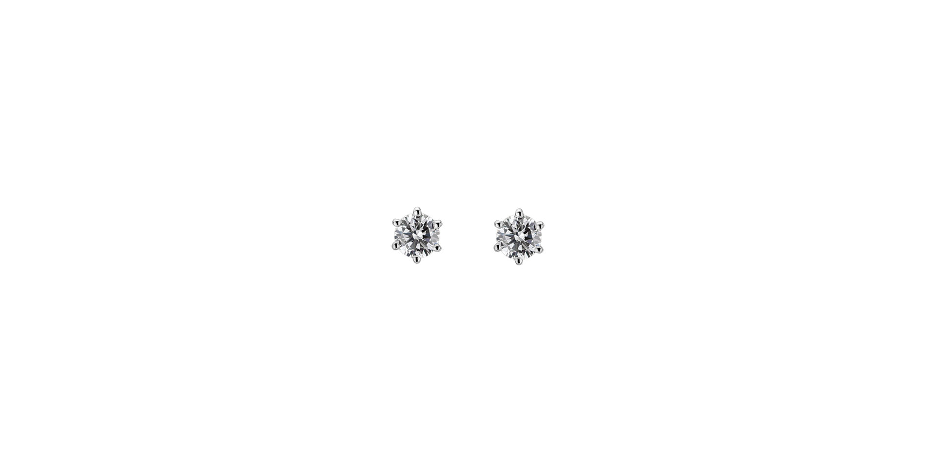 Náušnice s diamantom Essential Sparks