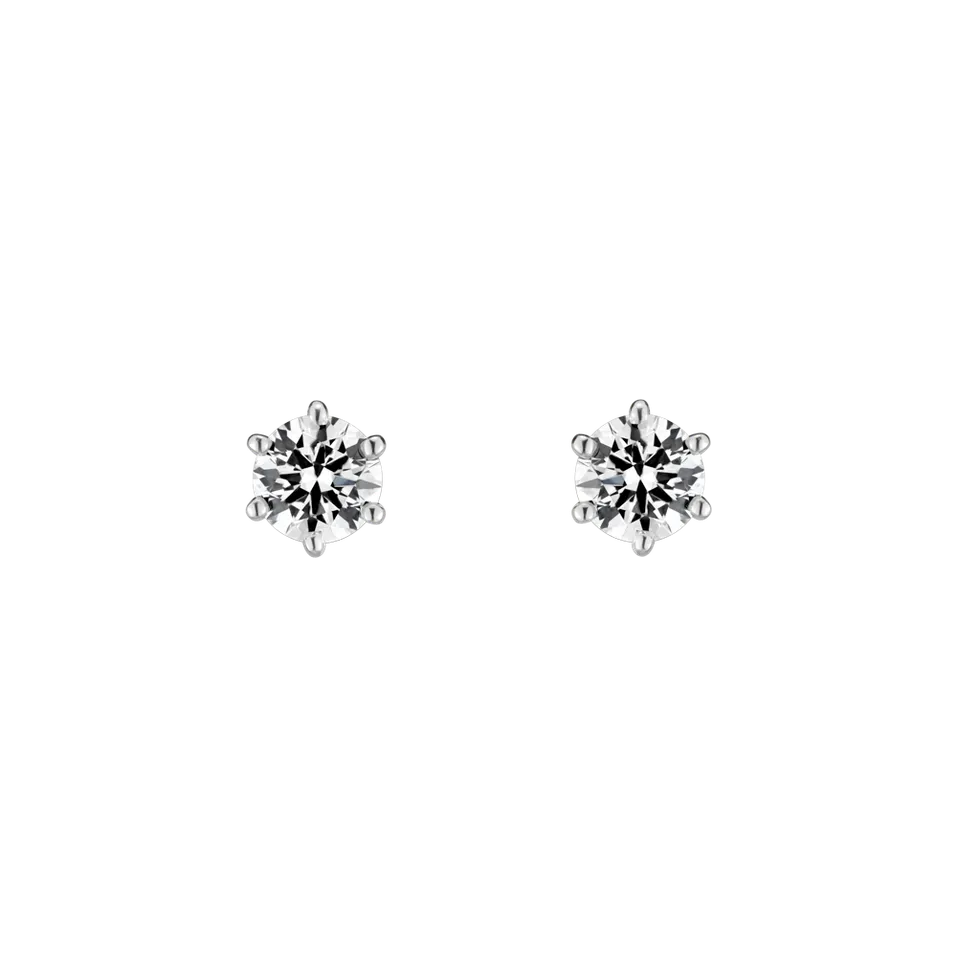 Náušnice s diamantmi Essential Sparks