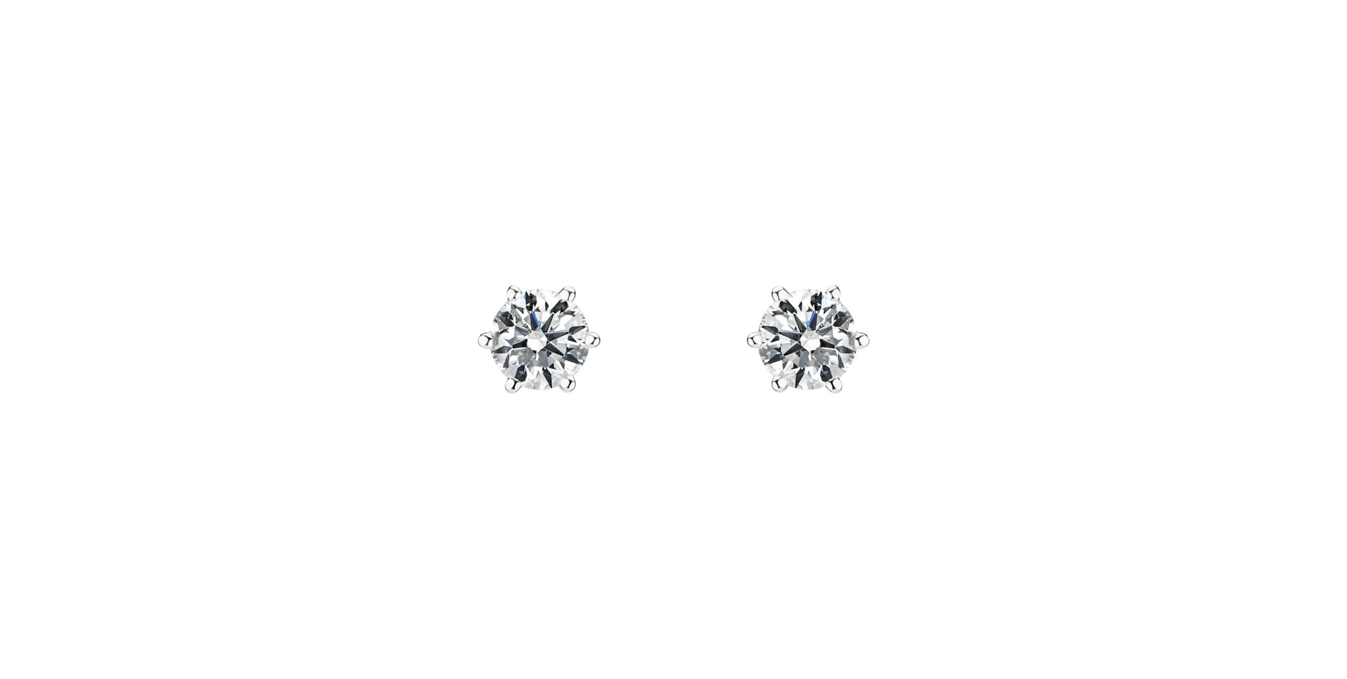 Náušnice s diamantom Essential Sparks