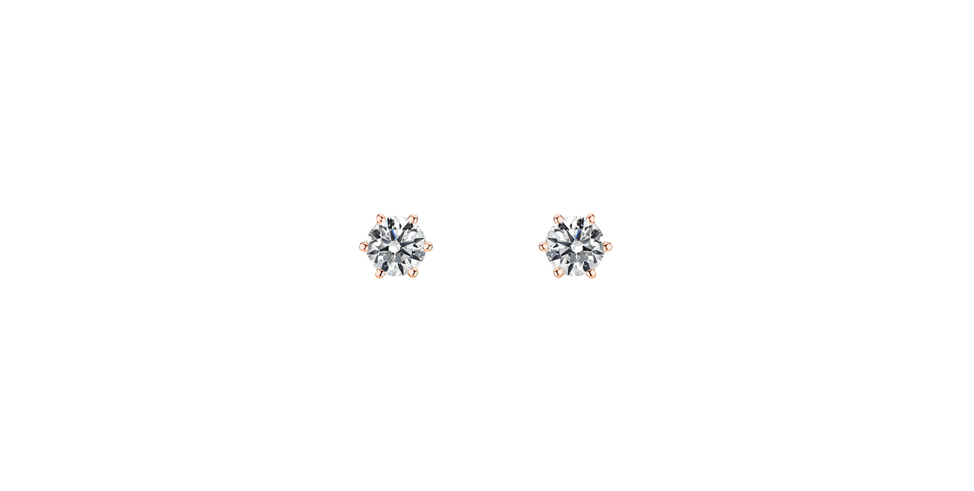Náušnice s diamantom Essential Sparks