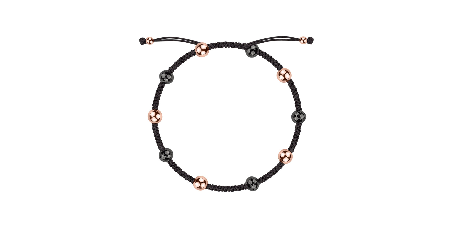 Náramok s čiernymi diamantmi Marvelous Magic