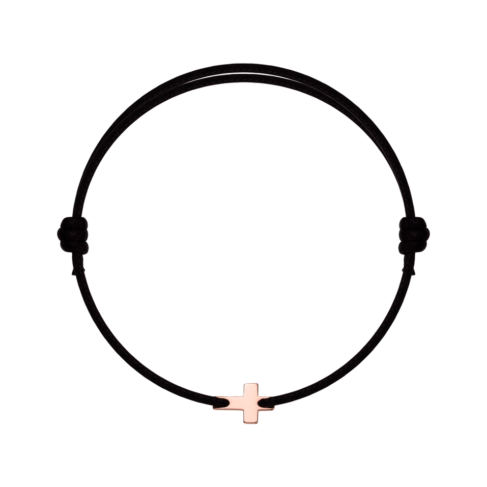 Náramok so šnúrkou Faith Cross