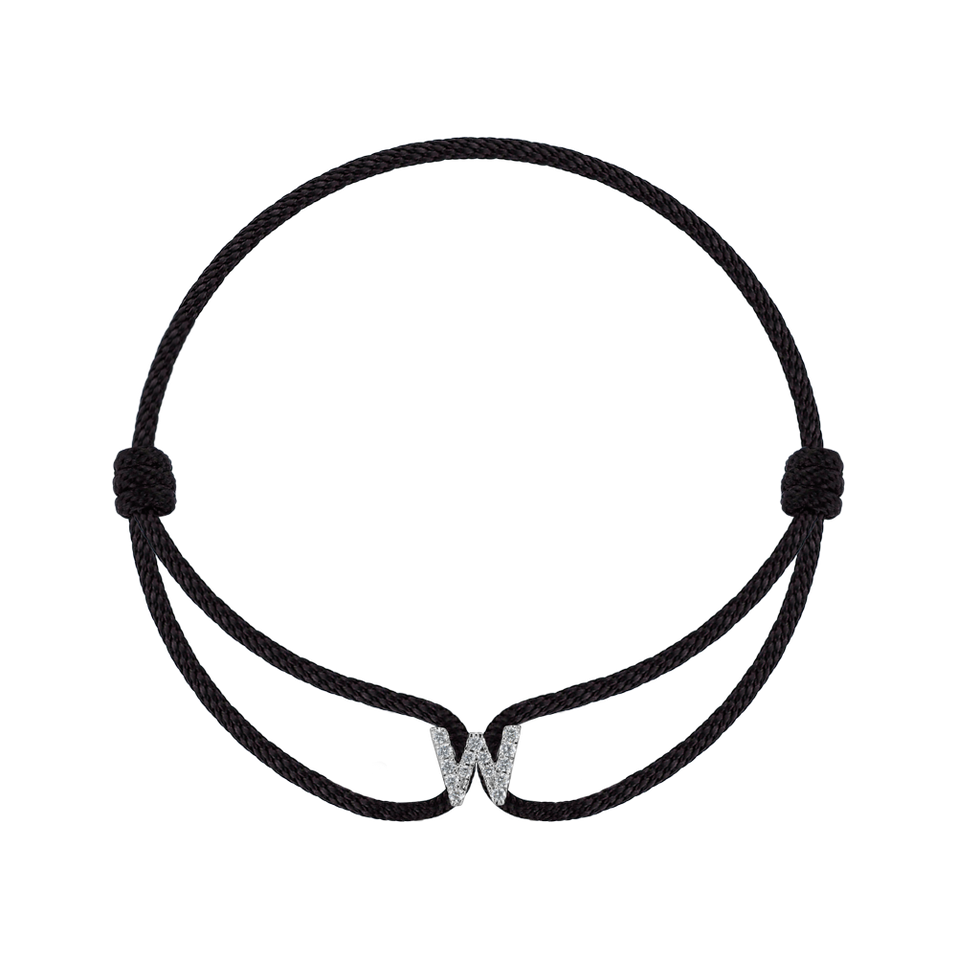 Náramok s diamantmi Miracle Alphabet