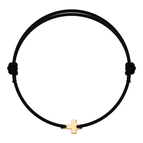 Náramok so šnúrkou Faith Cross
